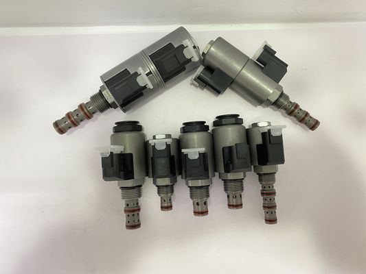 हाइड्रोफोर्स सोलेनोइड स्पूल वाल्व 12V 4 वे 3 पोजीशन हाइड्रोलिक वाल्व